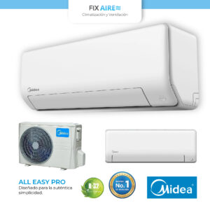 aire acondicionado minisplit midea 18000 btu inverter tipo a r32 220v